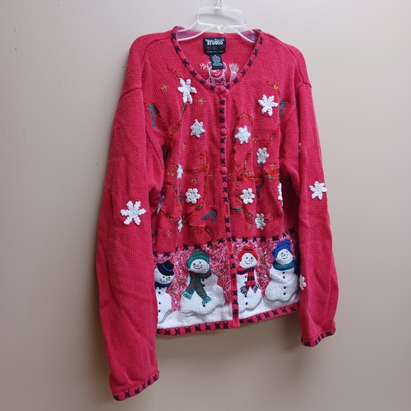 Vintage snowman sweater - XL - Picture 10 of 10
